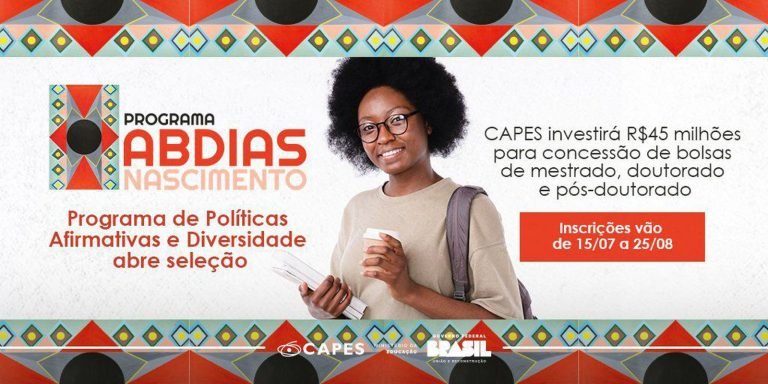 Capes abre inscrições para bolsas de programa de políticas afirmativas – Artigo de Exemplo
