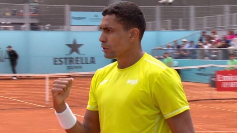 Thiago Monteiro vence sérvio na 1ª rodada em Madri e mantém embalo após furar quali