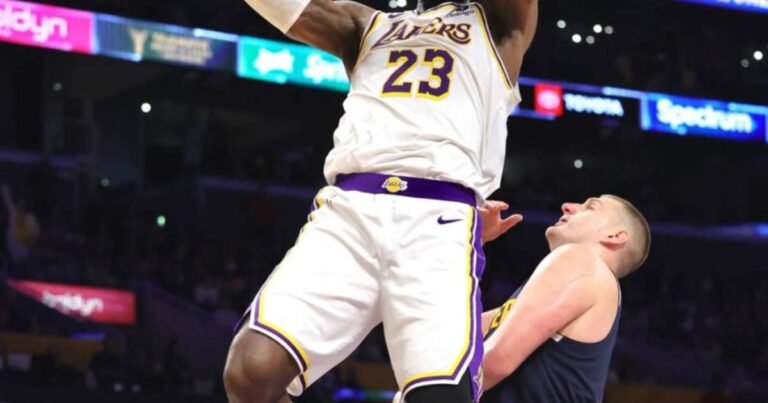 Lakers superam os Nuggets e seguem vivos nos playoffs da NBA