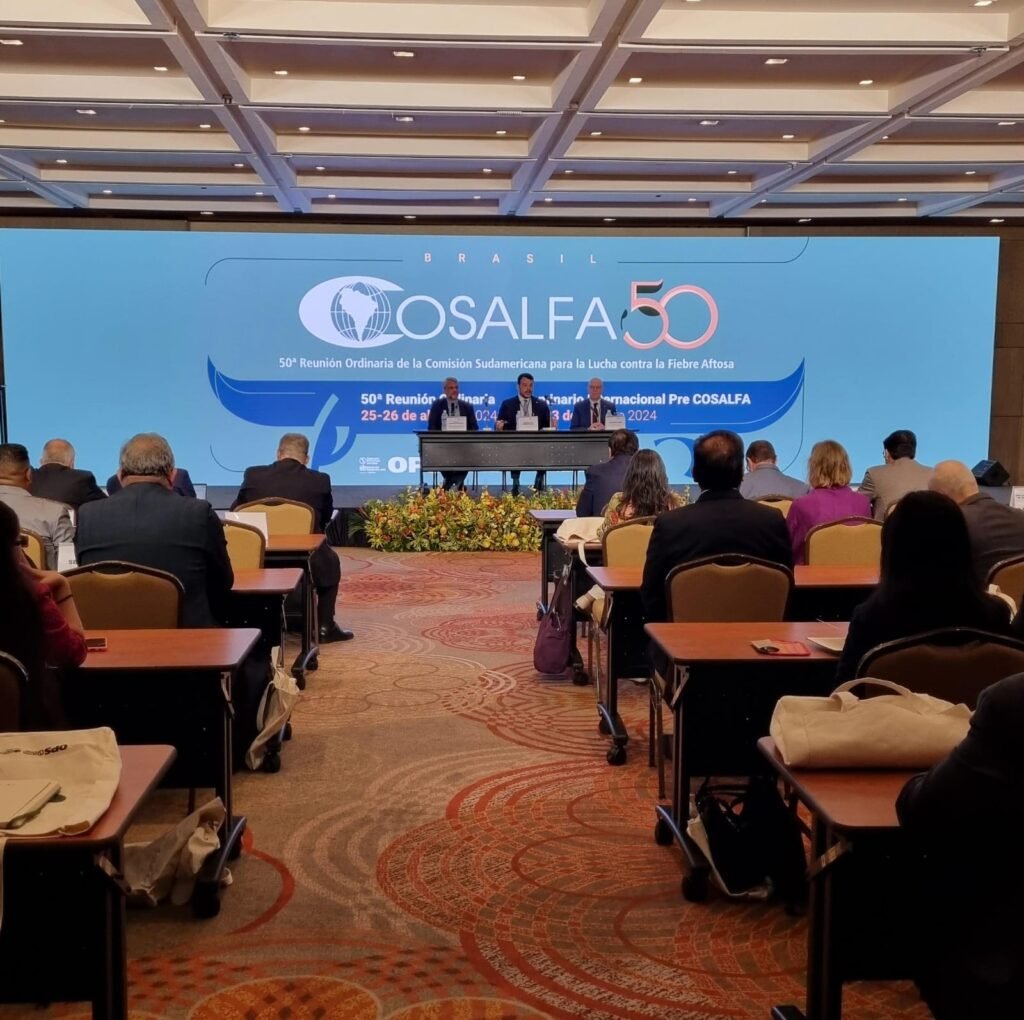 Governo de Goiás marca presença em evento internacional contra a febre aftosa - Agrodefesa