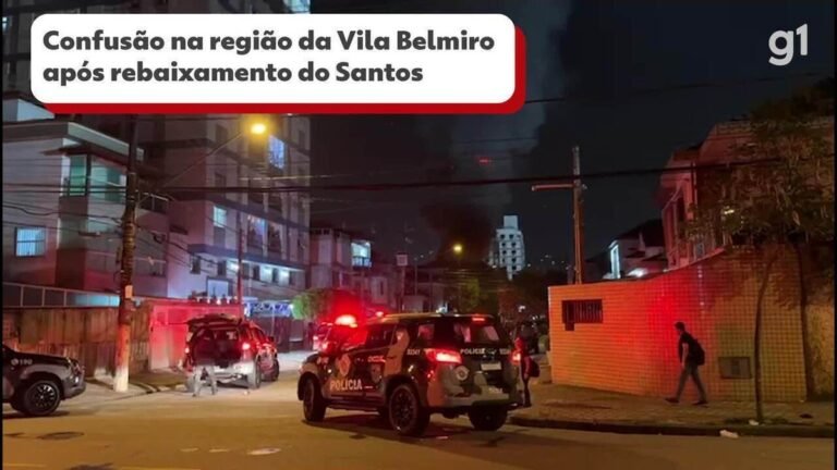 Empresa processa CBF, Santos FC, prefeitura e governo de SP por seis ônibus incendiados após rebaixamento do time