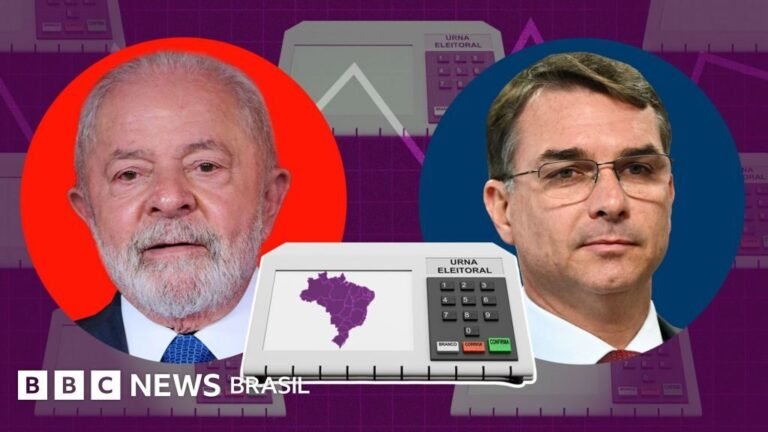 Flávio Bolsonaro aparece 3 pontos à frente de Lula na disputa do 2º turno no agregador da BBC