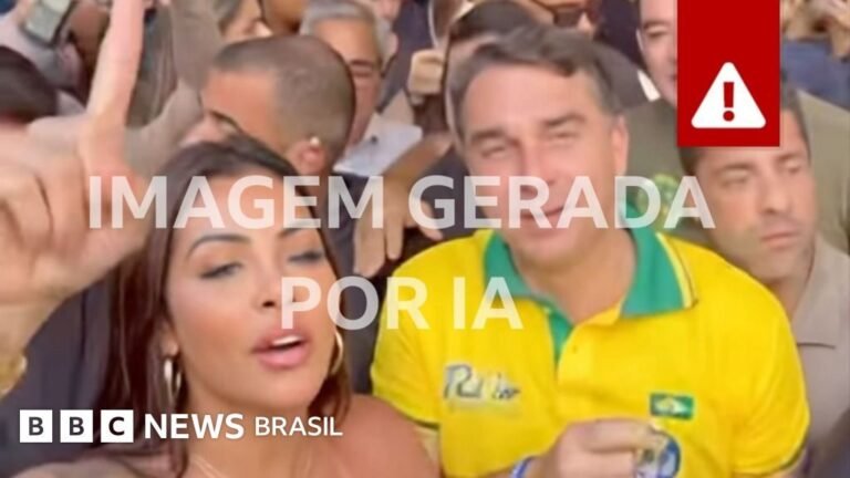 Perfis usam mulheres de IA em campanha por Flávio Bolsonaro e Lula para atrair público e até vender conteúdo adulto Perfis usam mulheres de IA em campanha por Flávio Bolsonaro e Lula para atrair público e até vender conteúdo adulto