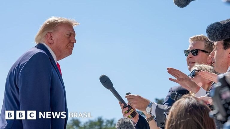 Trump afirma que acompanha de perto a eleição no Brasil Trump diz que está acompanhando as eleições presidenciais no Brasil 'muito de perto'